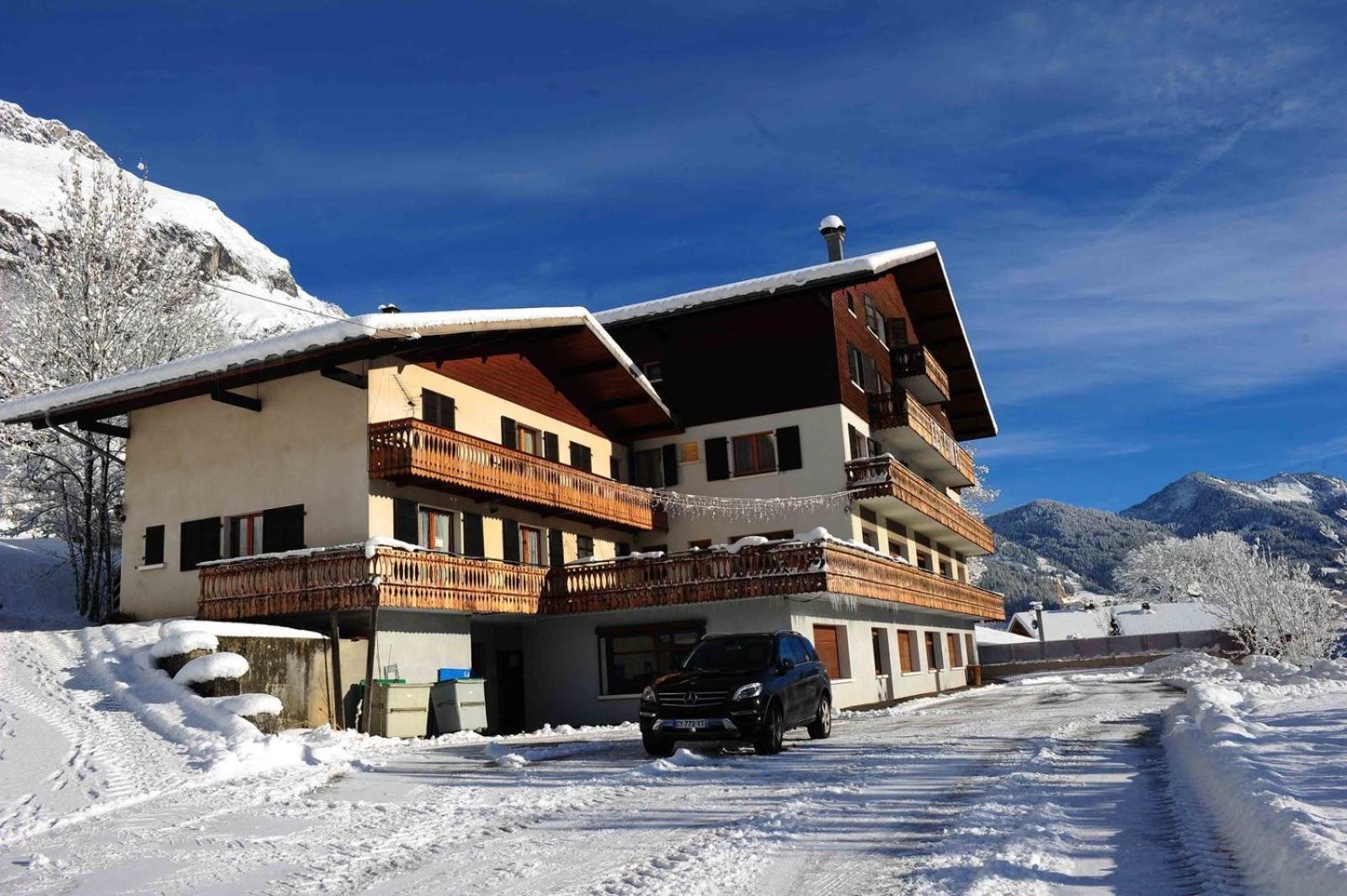 Chalet Les Cimes 阿邦当斯 外观 照片