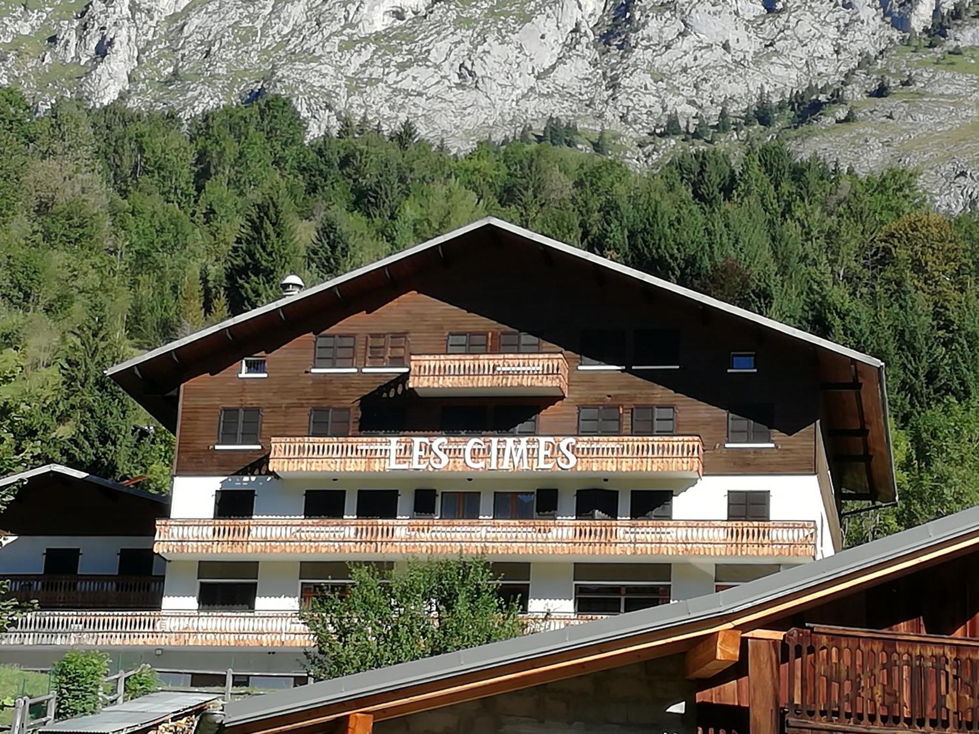 Chalet Les Cimes 阿邦当斯 外观 照片
